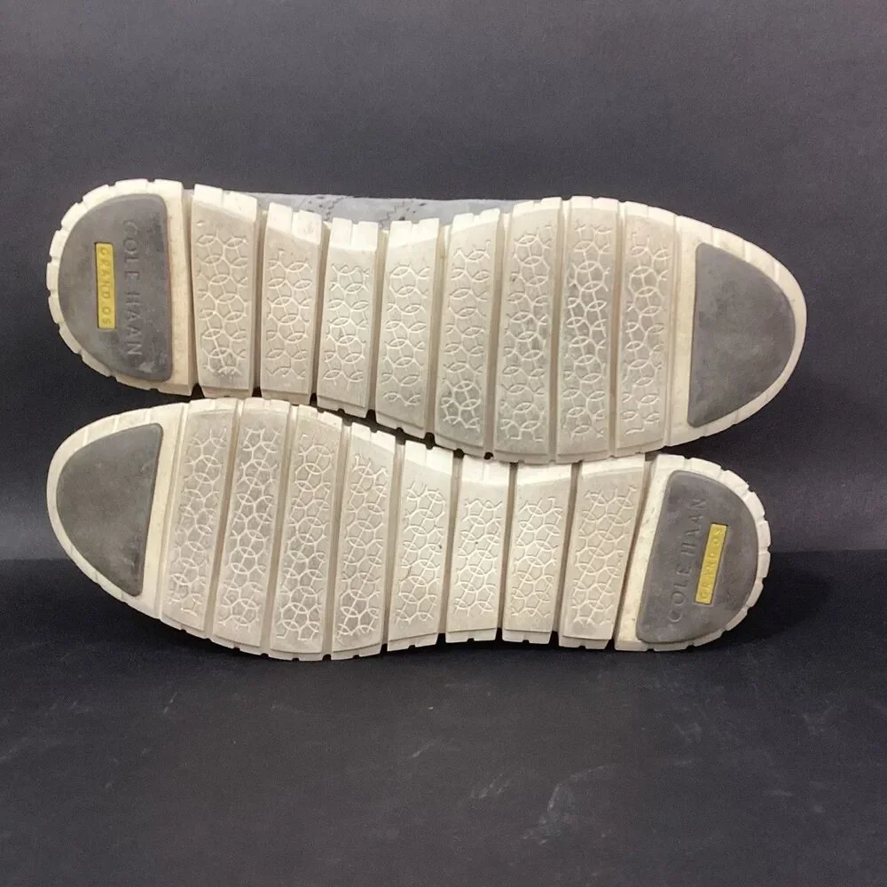 Cole Haan Grand Os -Women's Sz 8.5(B) -Gray Suede -Oxford Dress Shoes D44059 - Picture 8 of 11